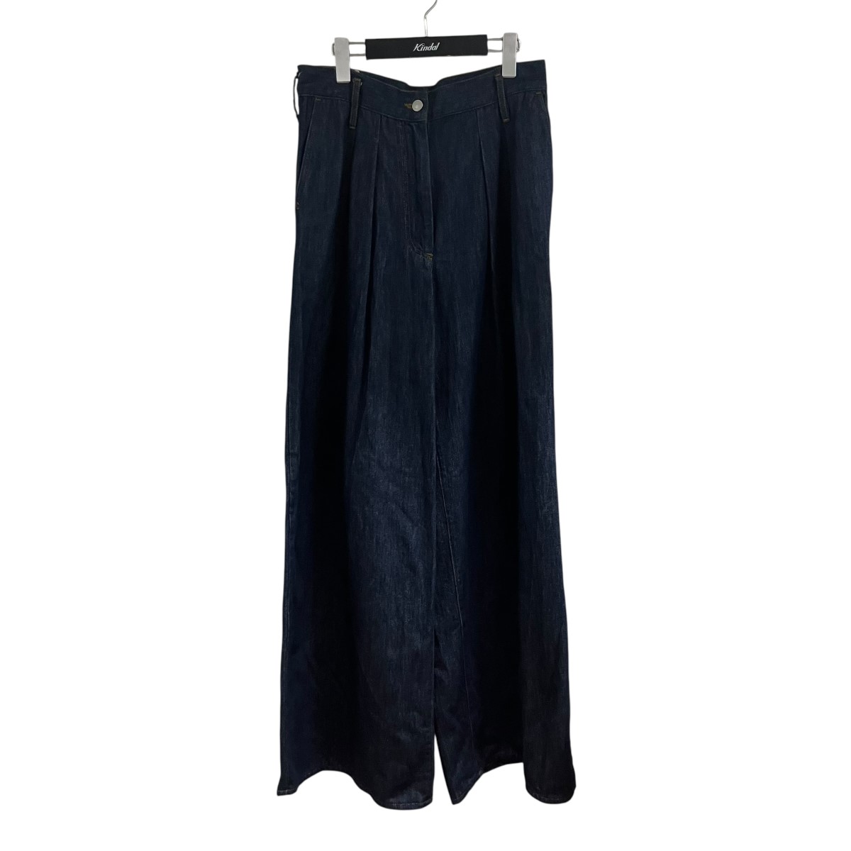 【中古】DRIES VAN NOTEN タックデニムパンツ インディゴ 大きさ：S 【060626】（ドリスヴァンノッテン）