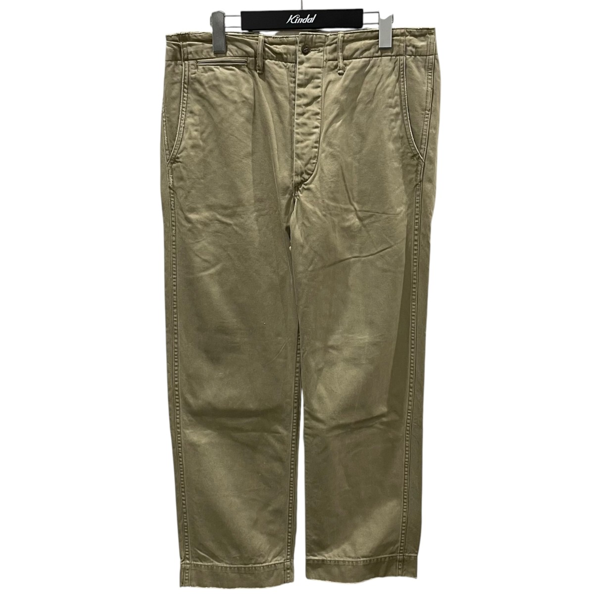【中古】RRL チノズボン下 カーキ 大いさ：32×30 【060626】（ダブルアールエル）