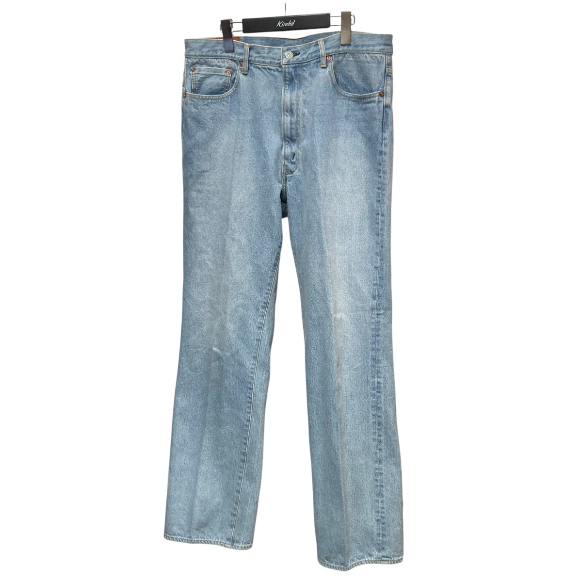 【中古】KAPTAIN SUNSHINE Skate Shoecut Denim Pants ジーンズズボン下 KSBS111DZ インディゴ 大いさ：36 【060626】（旗がしら太陽の光）