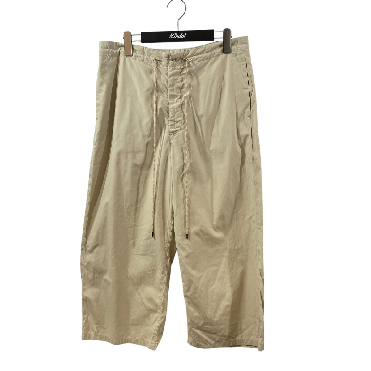 【中古】AURALEE Washed Finx Twill Easy Wide Pants イージーパンツ A9SP05TN ベージュ 大きさ：1 【060626】（オーラリー）