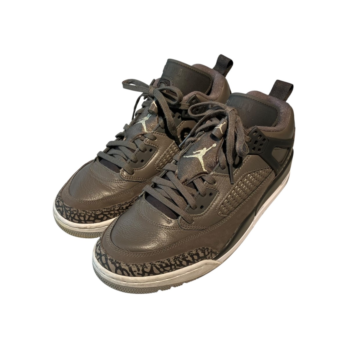 【中古】NIKE Jordan Spizike Low Cave Stone ローカットスニーカー FQ1759-201 薄墨色 大きさ：27.5 【060626】（ナイキ）