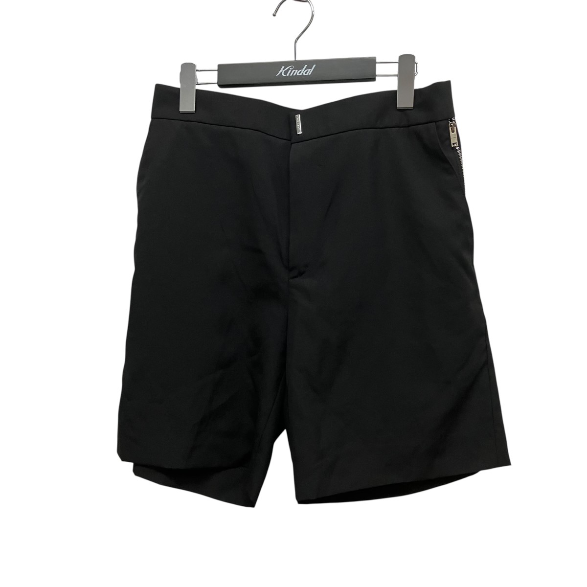 【中古】GIVENCHY サイドジップハーフパンツ BM50YC 13MP 黒いこと 大きさ：48 【060626】（ジバンシィ）
