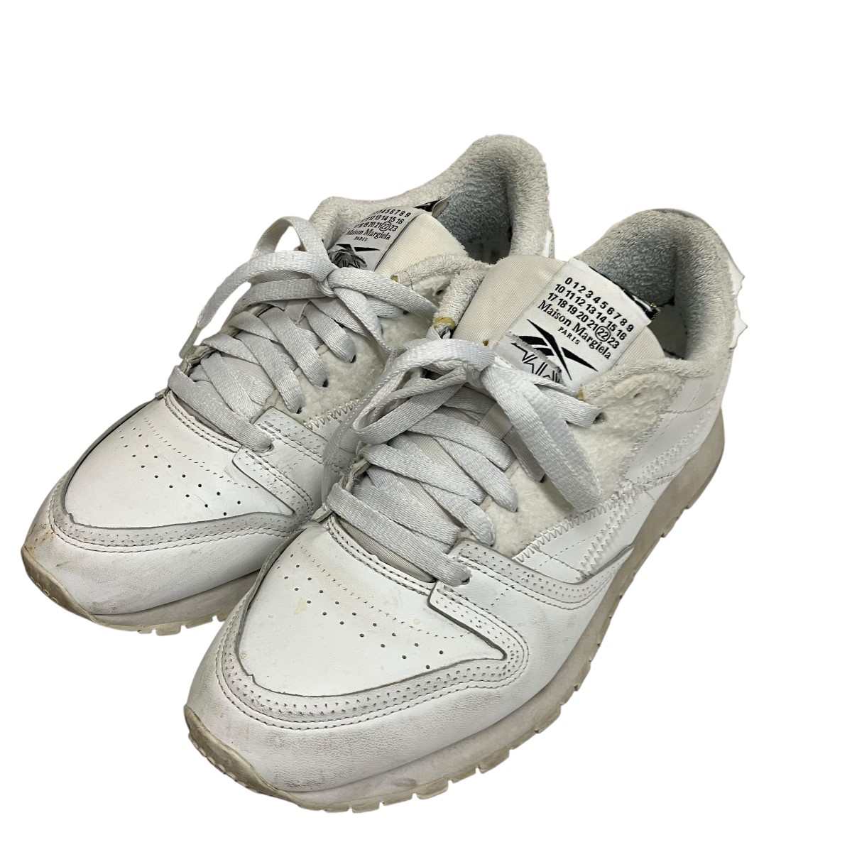 【中古】Maison Margiela22×REEBOK Reebok Project 0 CL MEMORY OF スニーカー GW4993 白いこと 大きさ：27糎 【060626】（メゾンマルジェラ22×リーボック）