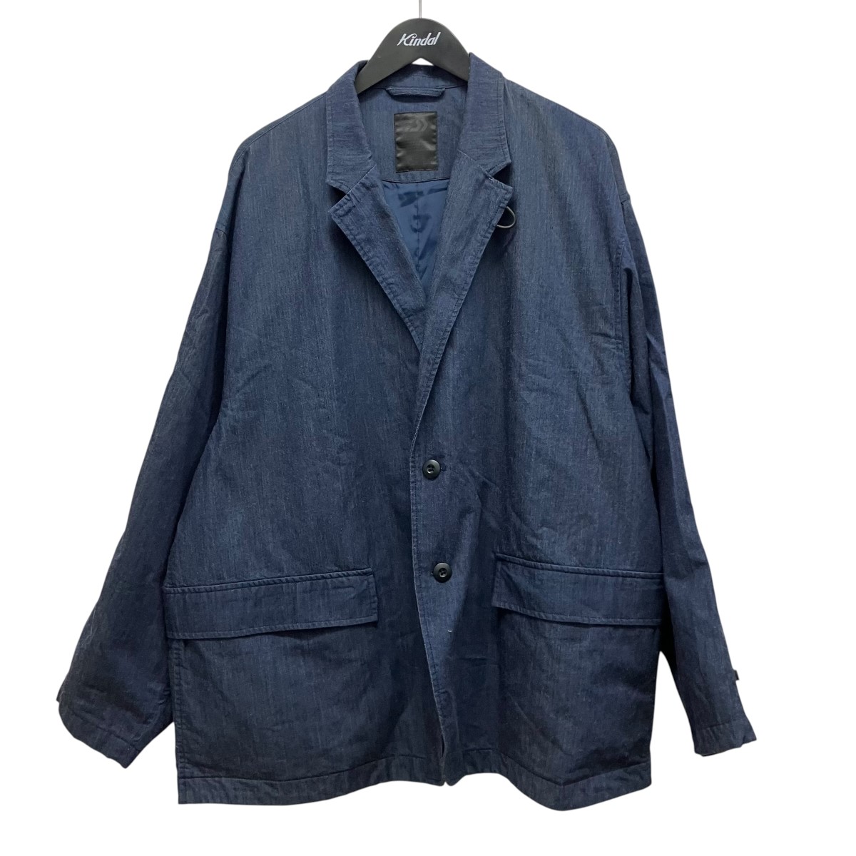 【中古】DAIWA PIER39 TECH LOOSE 2B JACKET DENIM テックデニムジャケット BJ-56023W インディゴ 大きさ：L 【060626】（ダイワピア39）