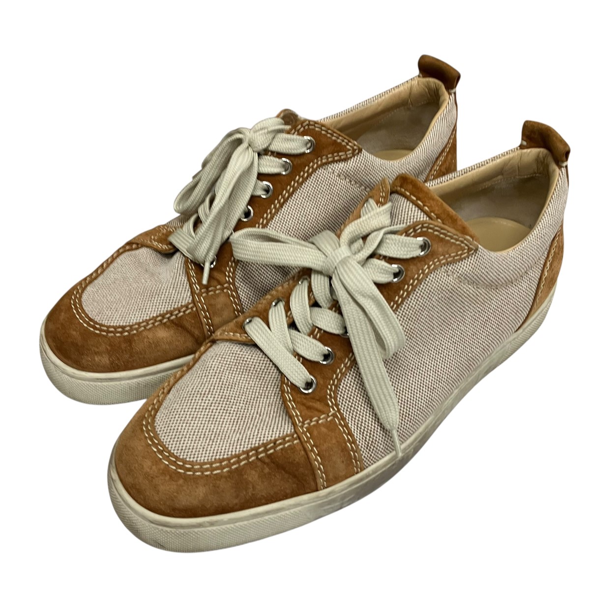 【中古】Christian Louboutin ローカットスニーカー 赤銅色 大いさ：43 【060626】（クリスチャンルブタン）