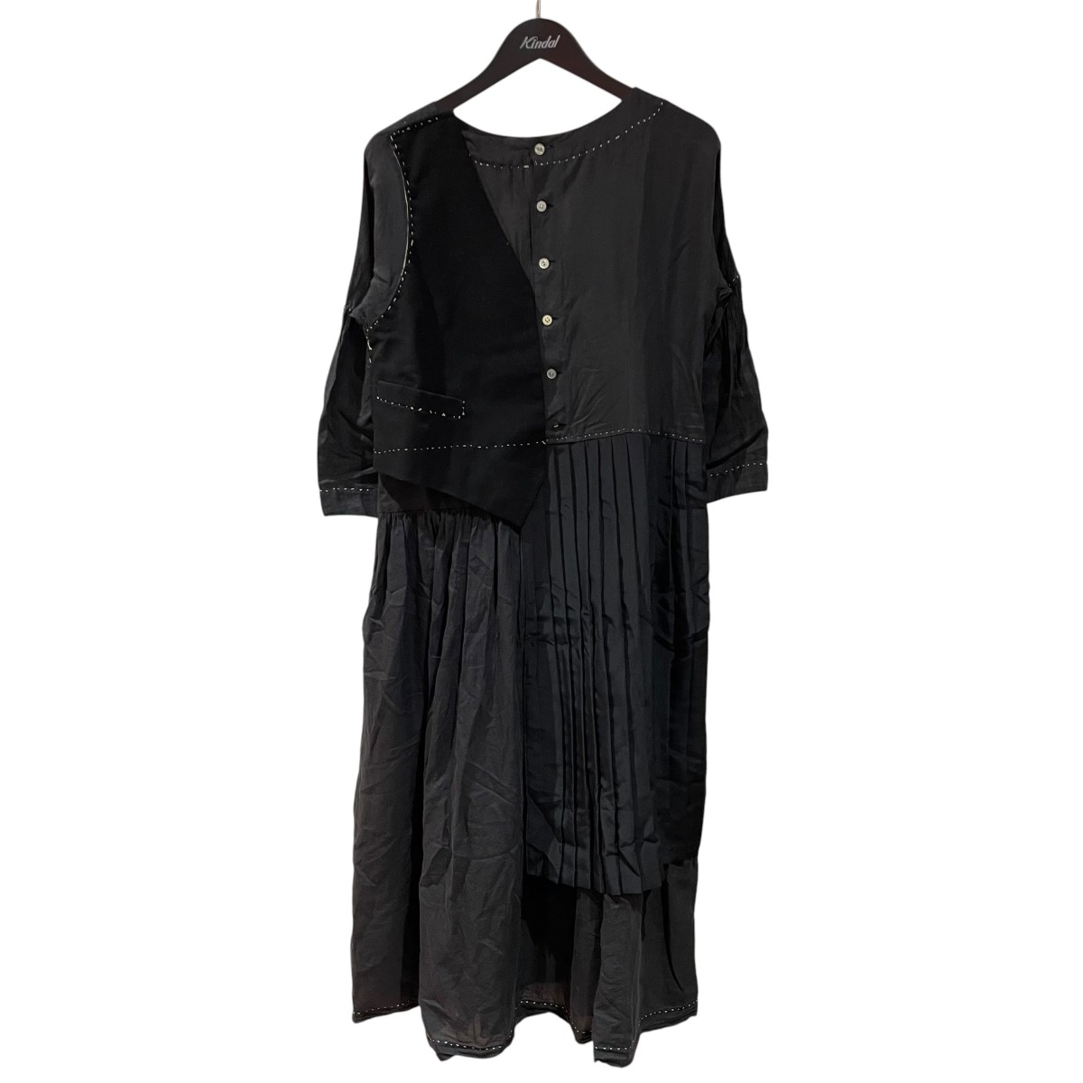 【中古】keisuke kanda プルオーバー衣裳 黒いこと 大きさ：Free 【060626】（ケイスケカンダ）
