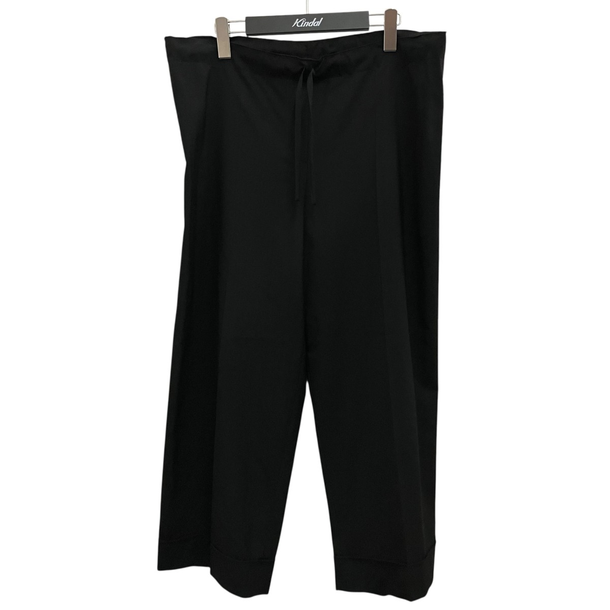 【中古】THE ROW 【YAJI PANT 】 広広としたズボン下 9070-W3893 黒いこと 大きさ：2 【060626】（ザロウ）