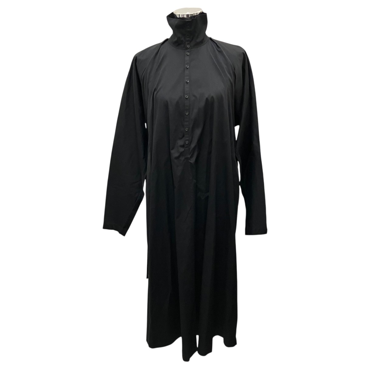 【中古】LEMAIRE 【BELTED TILTED DRESS】 衣裳 DR465 LF824 黒いこと 大きさ：34 【060626】（ルメール）