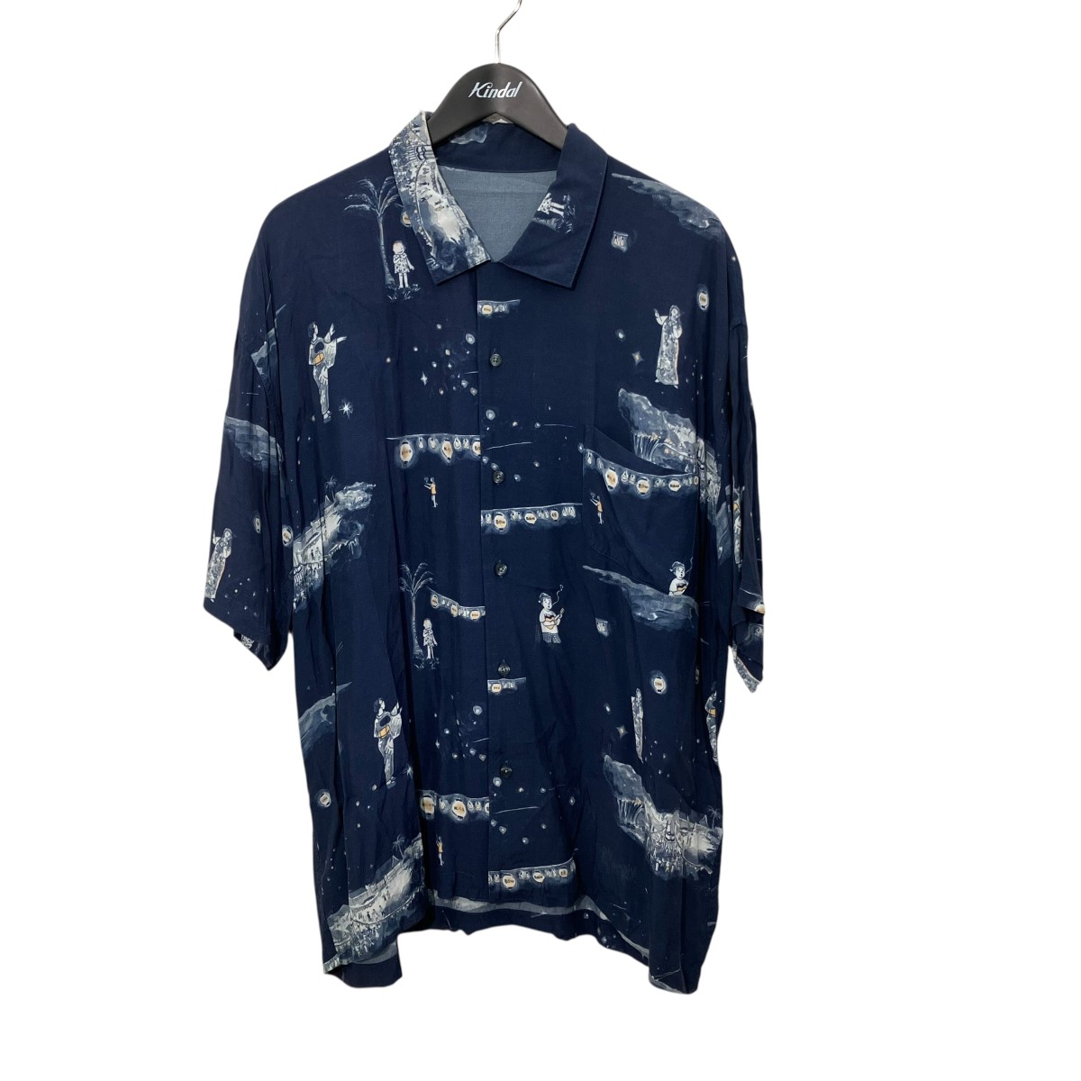 【中古】Porter Classic Bon Dance Aloha Shirt アロハシャツ 米国海軍 大きさ：M 【060626】（ボーイ古典派音楽）