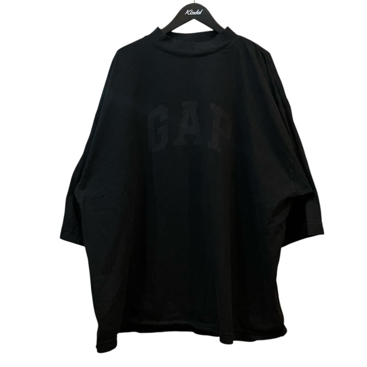 【中古】YEEZY GAP オーバーサイズプリントティーシャツ 黒いこと×米国海軍 大きさ：M 【070626】（イージーギャップ）