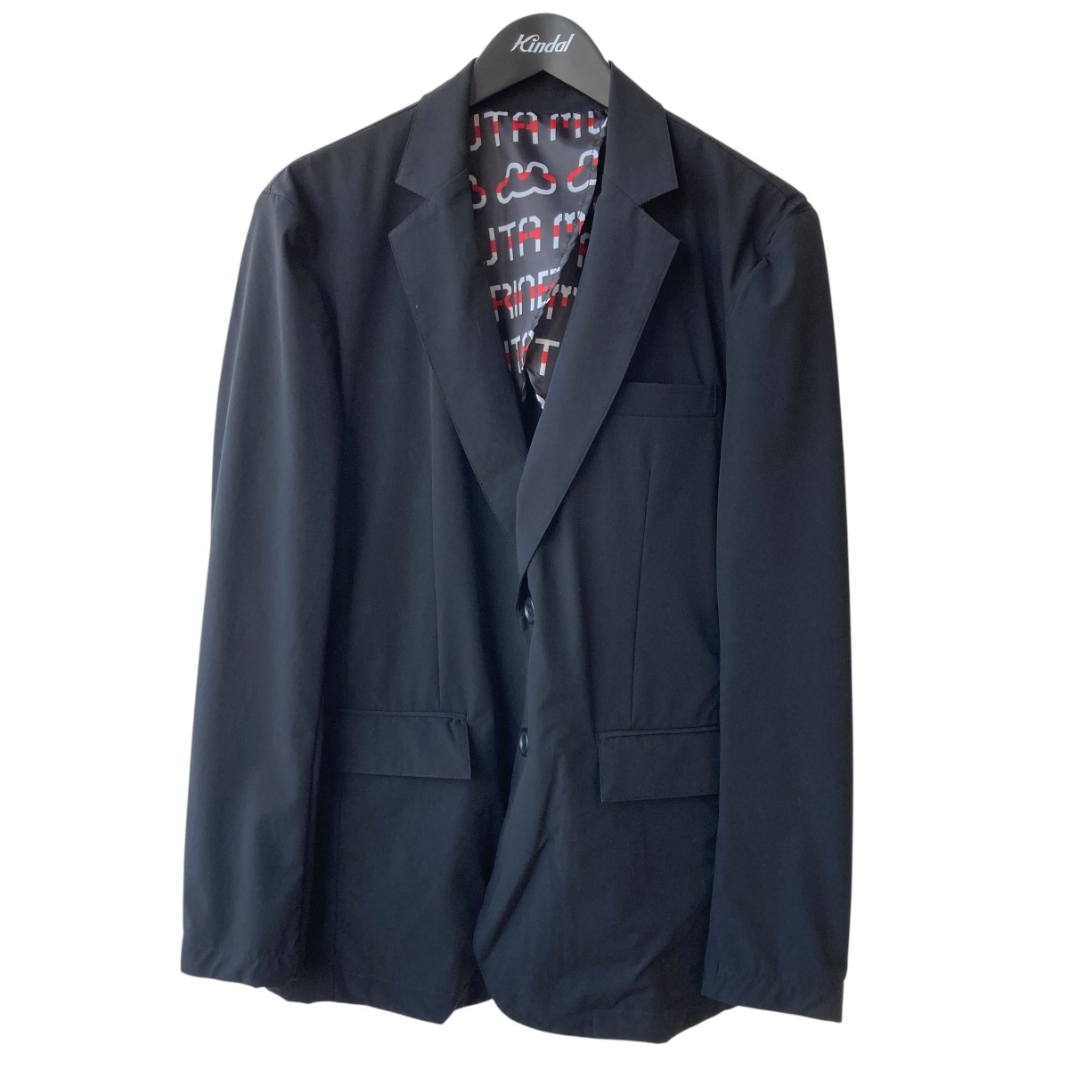 【中古】muta MARINE×ROYAL FLASH SARASARA JACKET ジャケット muta-25104 ブラック サイズ:M 【070626】(ムータ マリン×ロイヤルフラッシュ)|ブランド古着のカインドオル