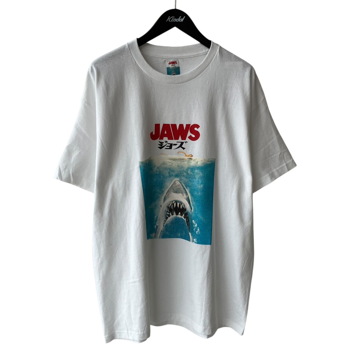 【中古】WACKO MARIA JAWS   CREW NECK T-SHIRT 半袖カットソー JAWS-WM-TEE01 白いこと 大きさ：XL 【070626】（ワコマリア）
