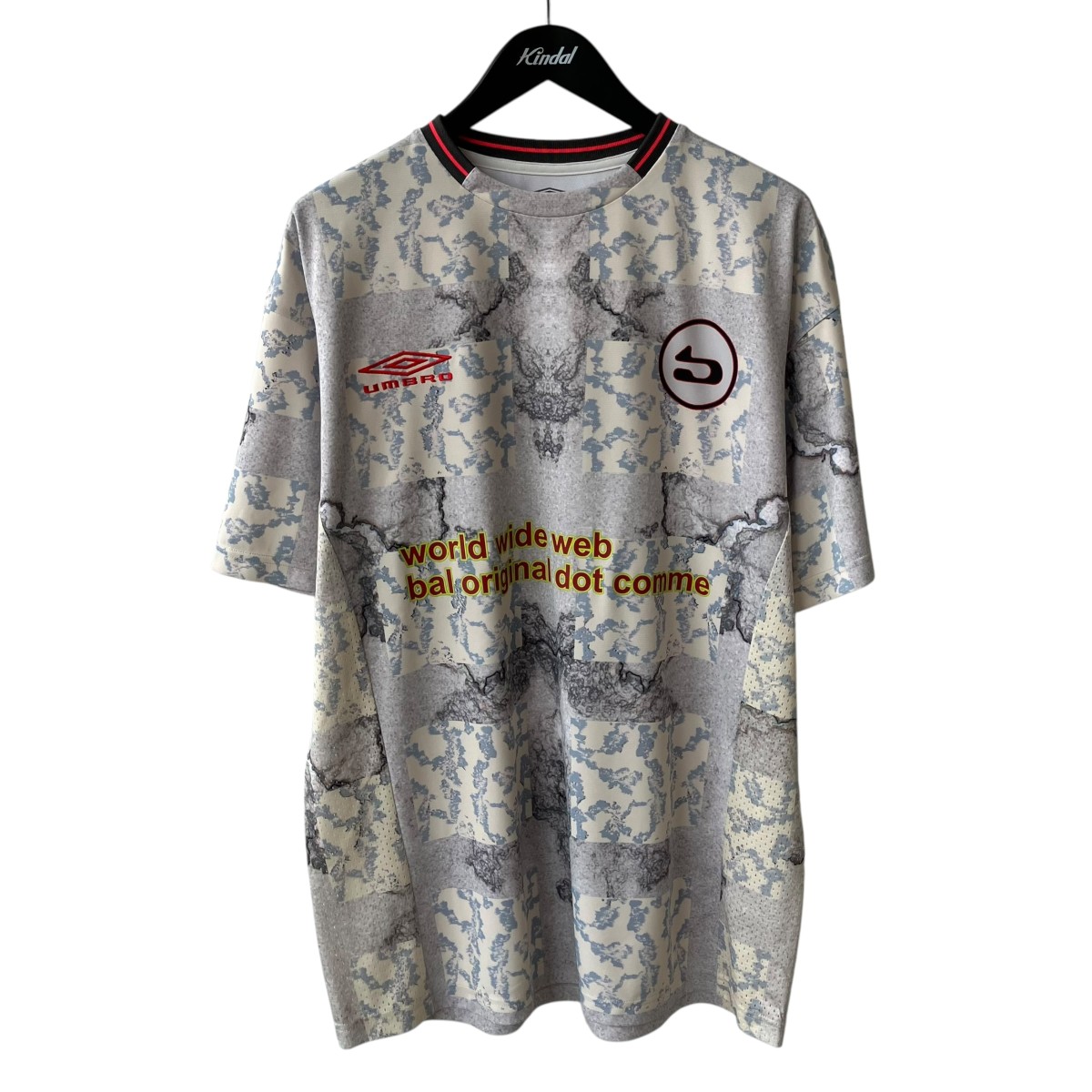 【中古】BAL UMBRO SOCCER JERSEY 半袖カットソー BAL2146 ベージュ 大きさ：3 【070626】（バル）