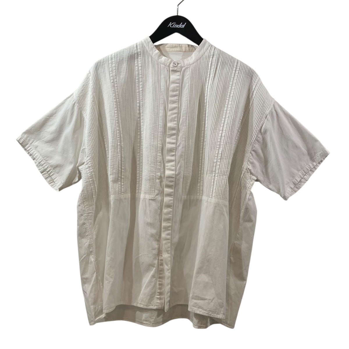 【中古】Pheeta バンドカラーシャツ 8951-699-0014 白いこと 大きさ：1 【070626】（フィータ）