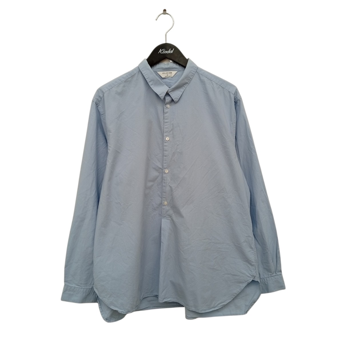 【中古】STILL BY HAND ティーシャツ SH03231 青碧 大いさ：48 【070626】（スティルバイハンド）