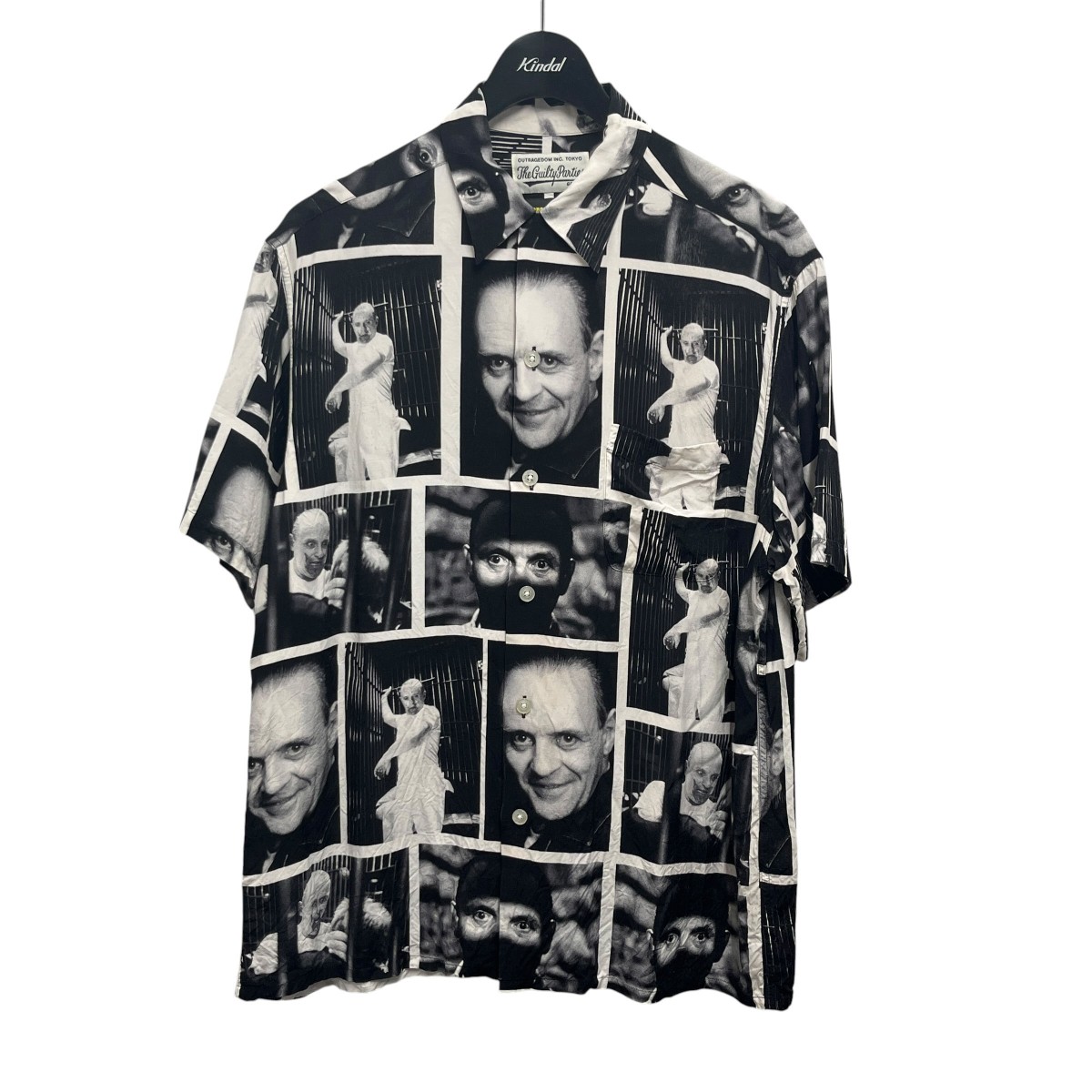 【中古】WACKO MARIA 羊たちの静寂さ HAWAIIAN SHIRT 黒いこと 大きさ：M 【060626】（ワコマリア）