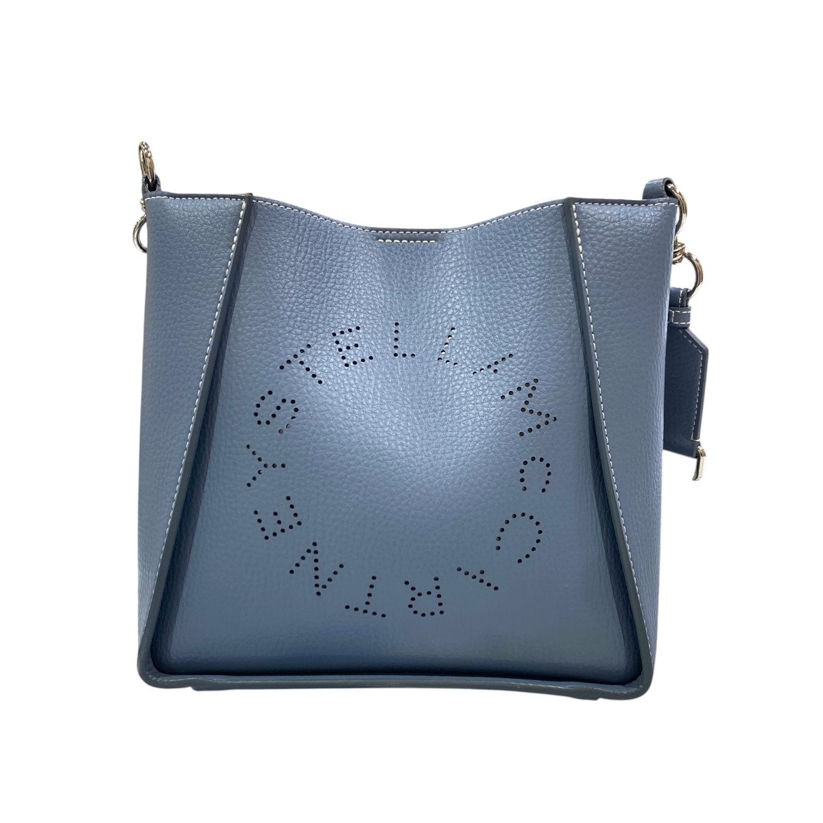 【中古】STELLA McCARTNEY ステラロゴ ショルダーバッグ 700073WP0057 青碧 【060626】（ステラマッカートニー）