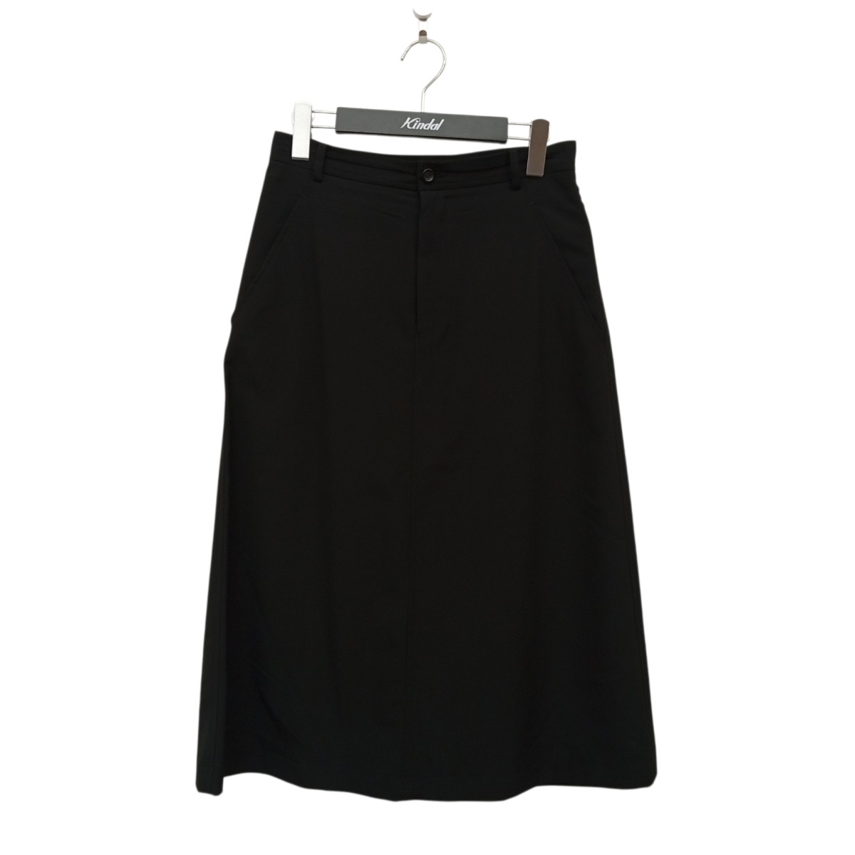 【中古】COMME des GARCONS COMME des GARCONS タック広広とした袴 スコート RI-S004 黒いこと 大きさ：S 【070626】（コムデギャルソンコムデギャルソン）