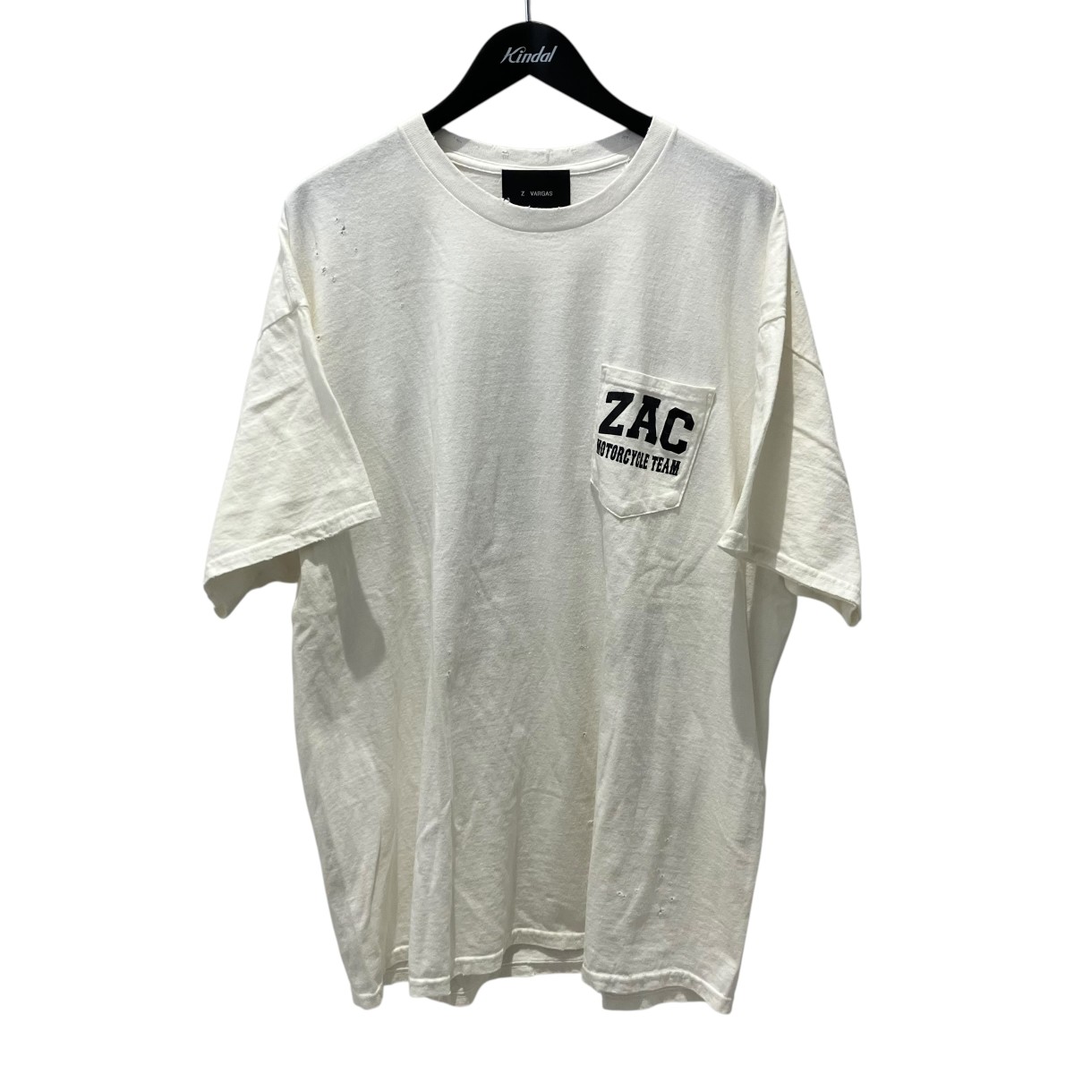 【中古】ZAC VARGAS 刷り上げるプルオーバー 白いこと 【070626】（背嚢バルガス）
