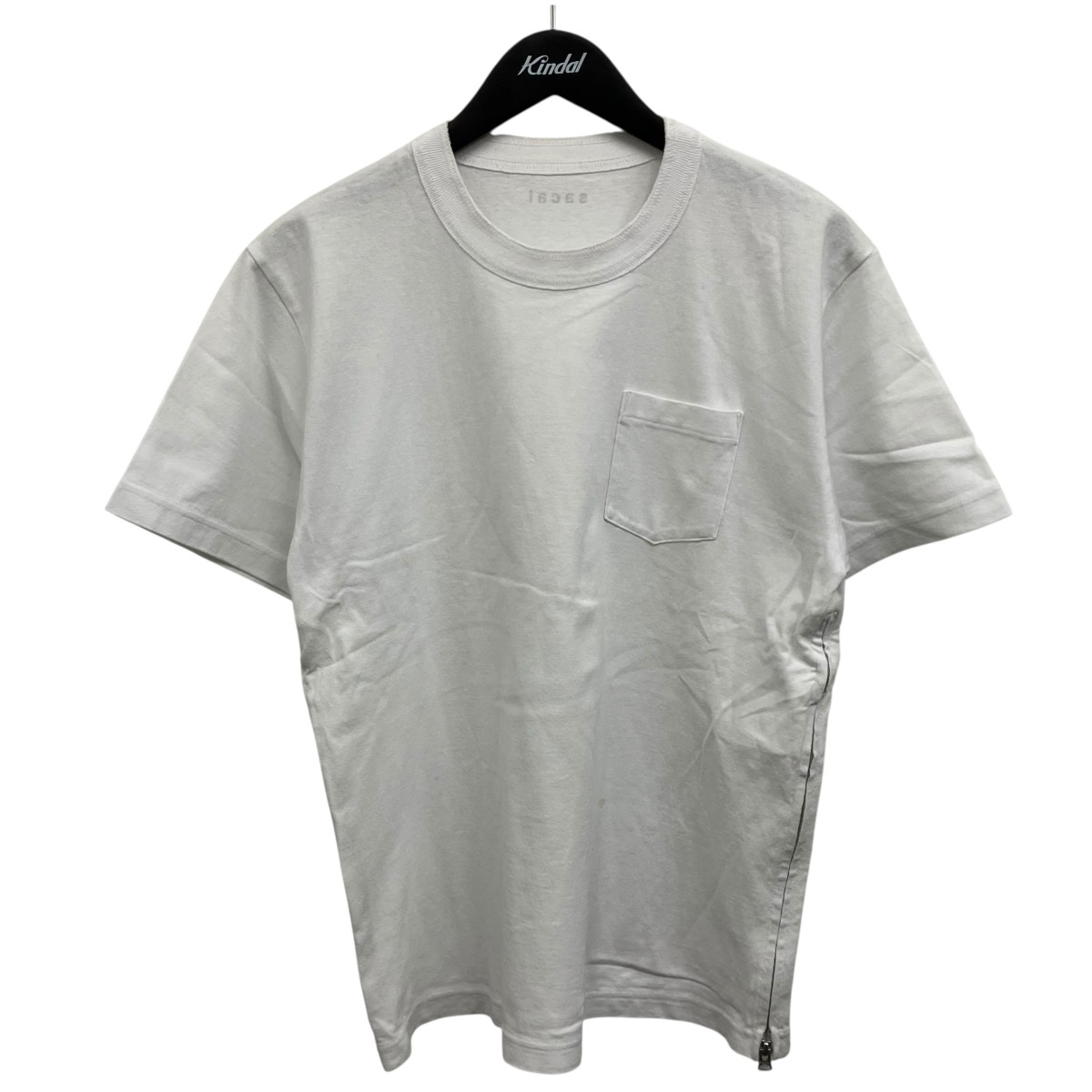 【中古】sacai 衣嚢プルオーバー 白いこと 大きさ：1 【070626】（サカイ）