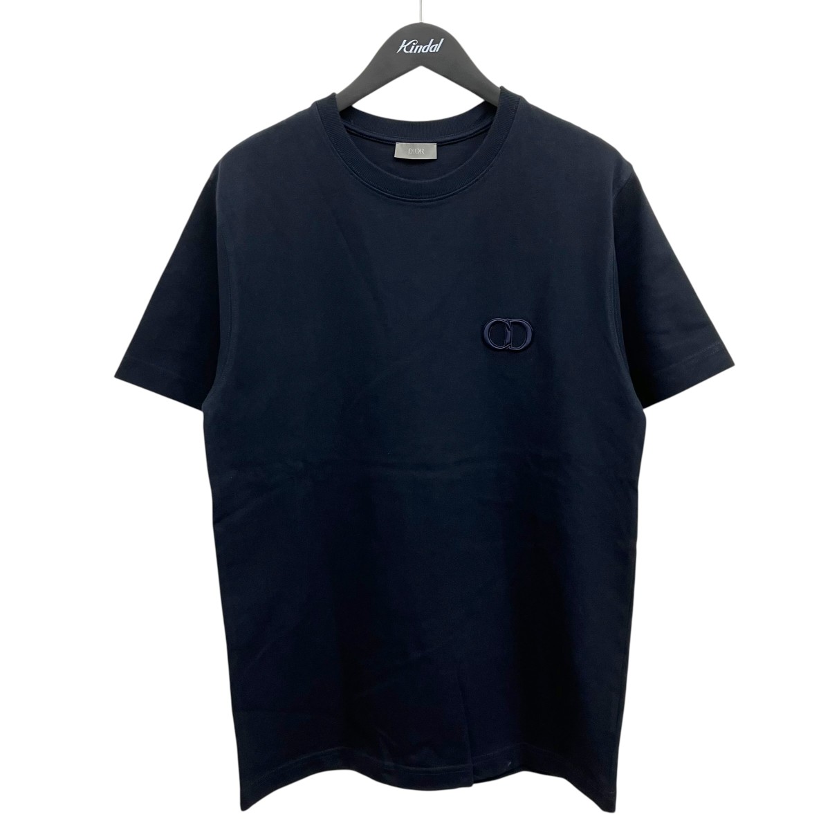 【中古】Christian Dior CDアイコンティーシャツ 米国海軍 大きさ：L 【070626】（ディオール）