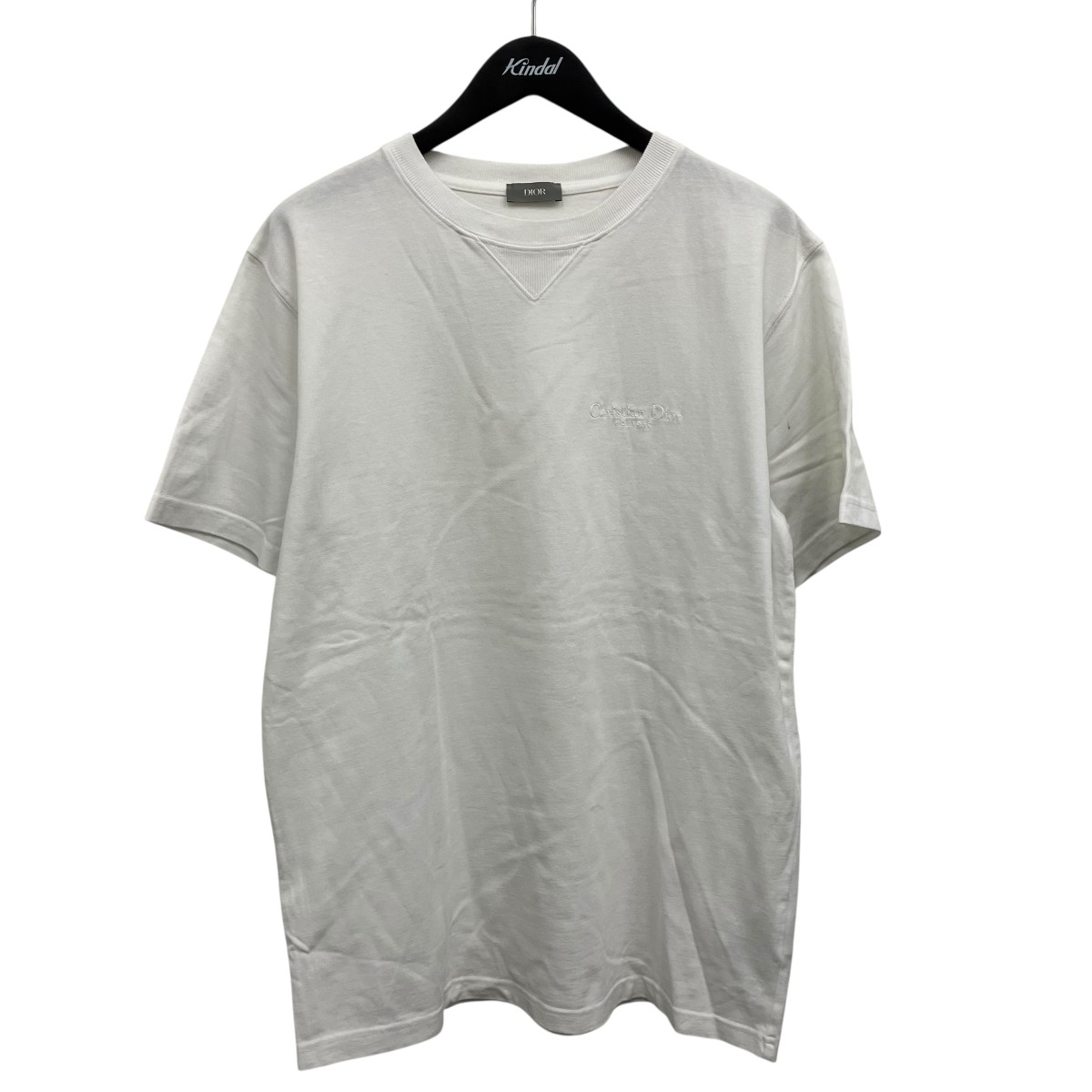 【中古】Christian Dior 刺しゅうプルオーバー 白いこと 大きさ：M 【070626】（ディオール）