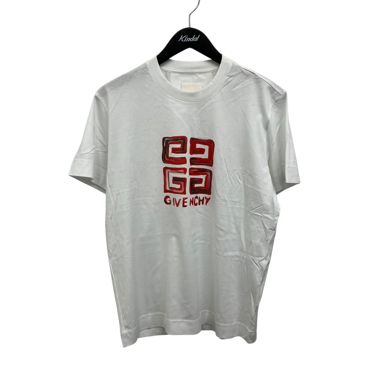 【中古】GIVENCHY 刷り上げるティーシャツ 白いこと 大きさ：M 【070626】（ジバンシィ）