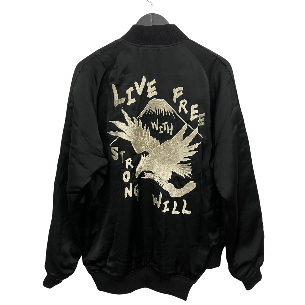 【中古】COMME des GARCONS 奥津城所押さえる 港商 スカジャン 黒いこと 大きさ：XL 【070626】（コムデギャルソン）