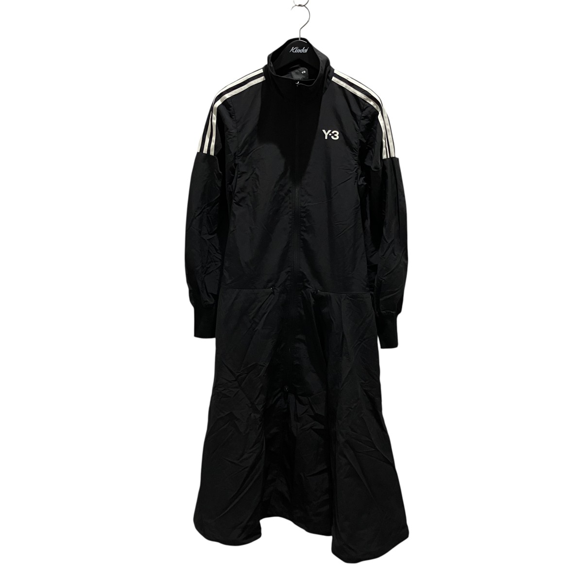 【中古】Y-3 ナイロンジップワンピース IL2066 黒いこと 大きさ：2XS 【070626】（ワイスロバート・エドワード・リー）