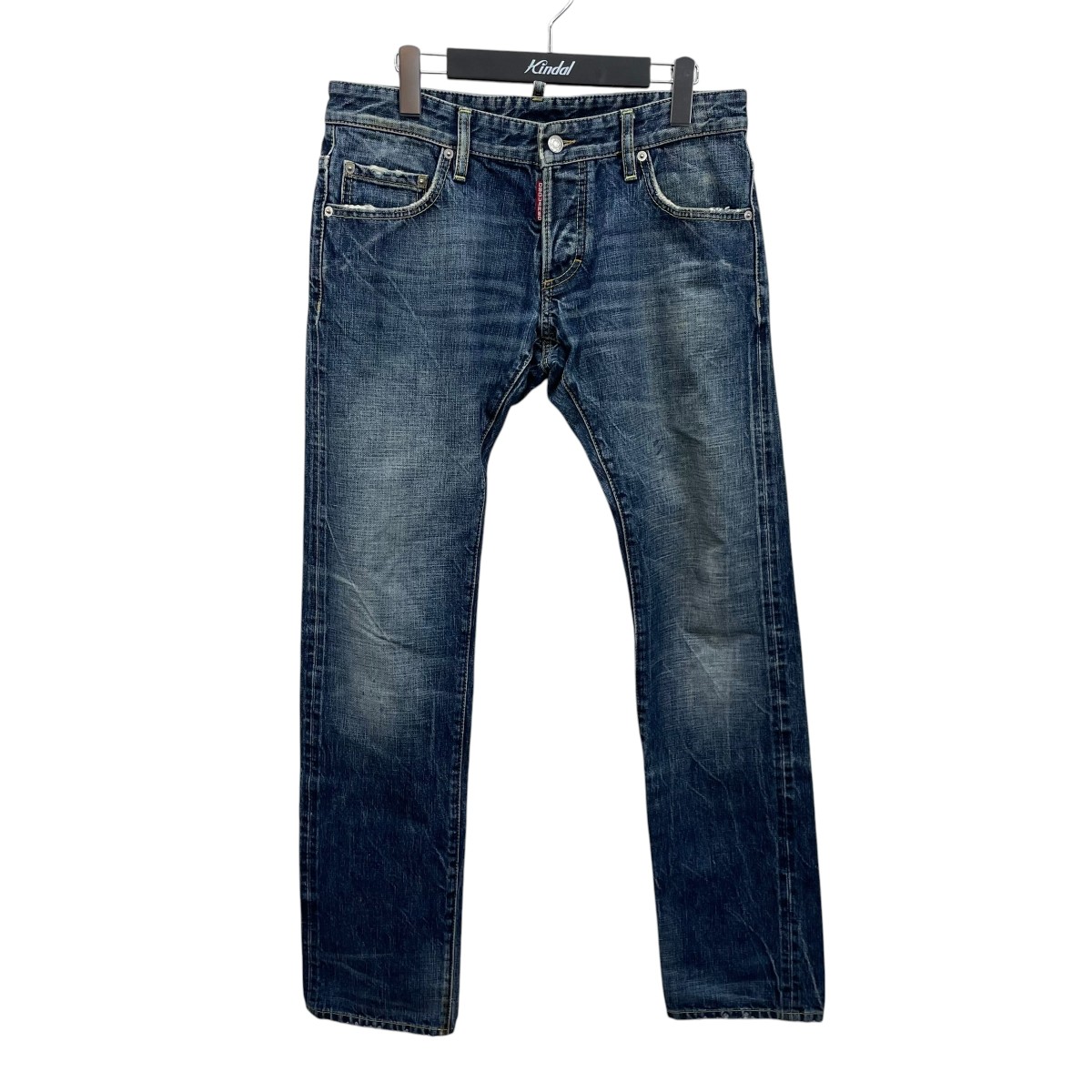 【中古】DSQUARED2 不都合工業ジーンズズボン下 74 天使の都市285 インディゴ 大きさ：46 【070626】（ディースクエアード）