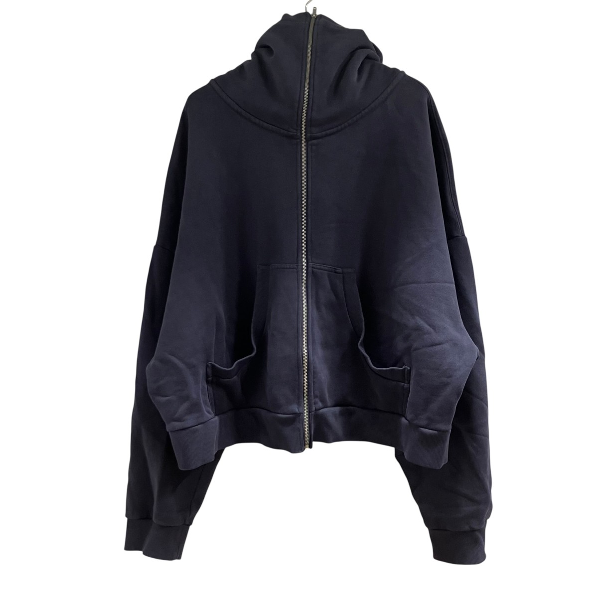 【中古】ENTIRE STUDIOS ジップアップフーディー 濃灰色 大きさ：L 【070626】（エンタイアスタジオ）