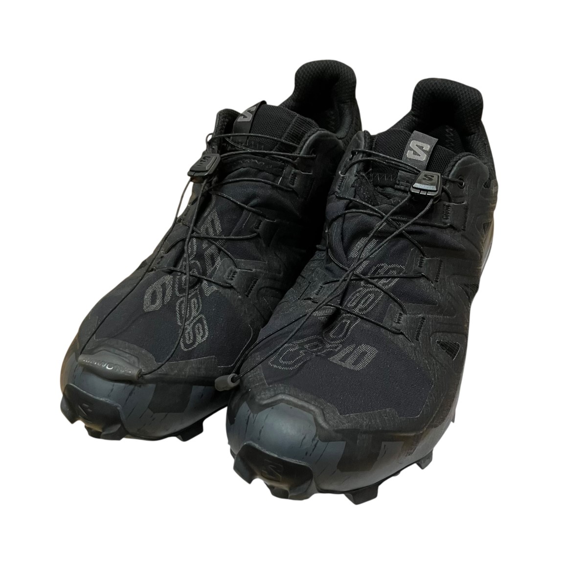 【中古】SALOMON ローカットスニーカー 黒いこと 大きさ：28糎 【070626】（サロモン）