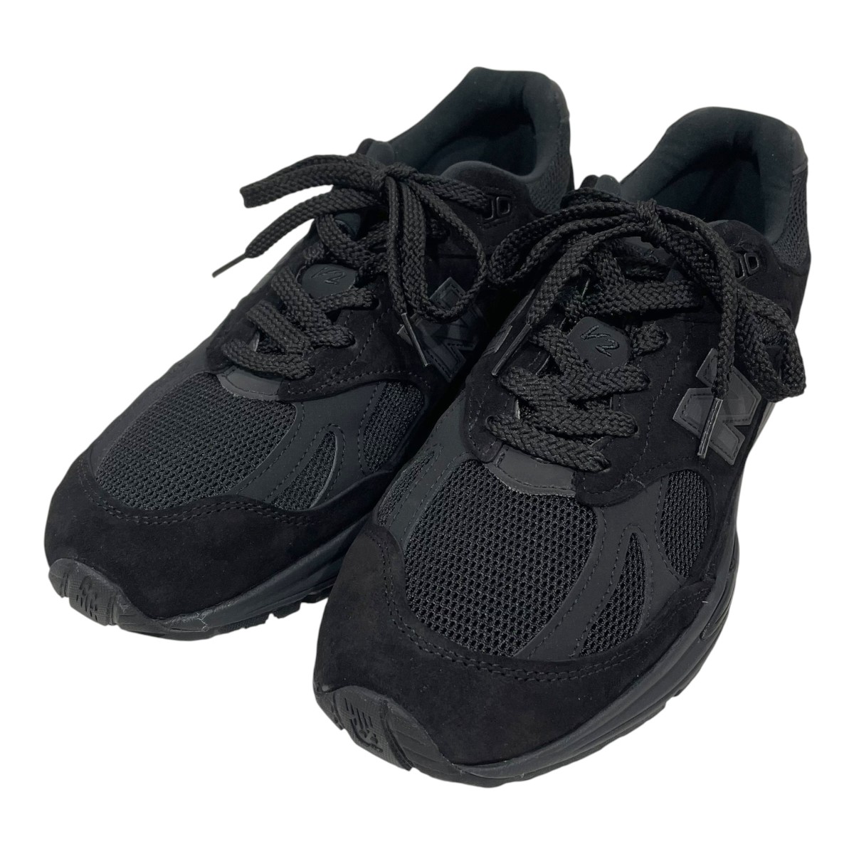 【中古】NEW BALANCE スニーカー U991KK2 MADE IN ENGLAND 黒いこと 大きさ：9 1/2 【070626】（ニュー平衡にする）