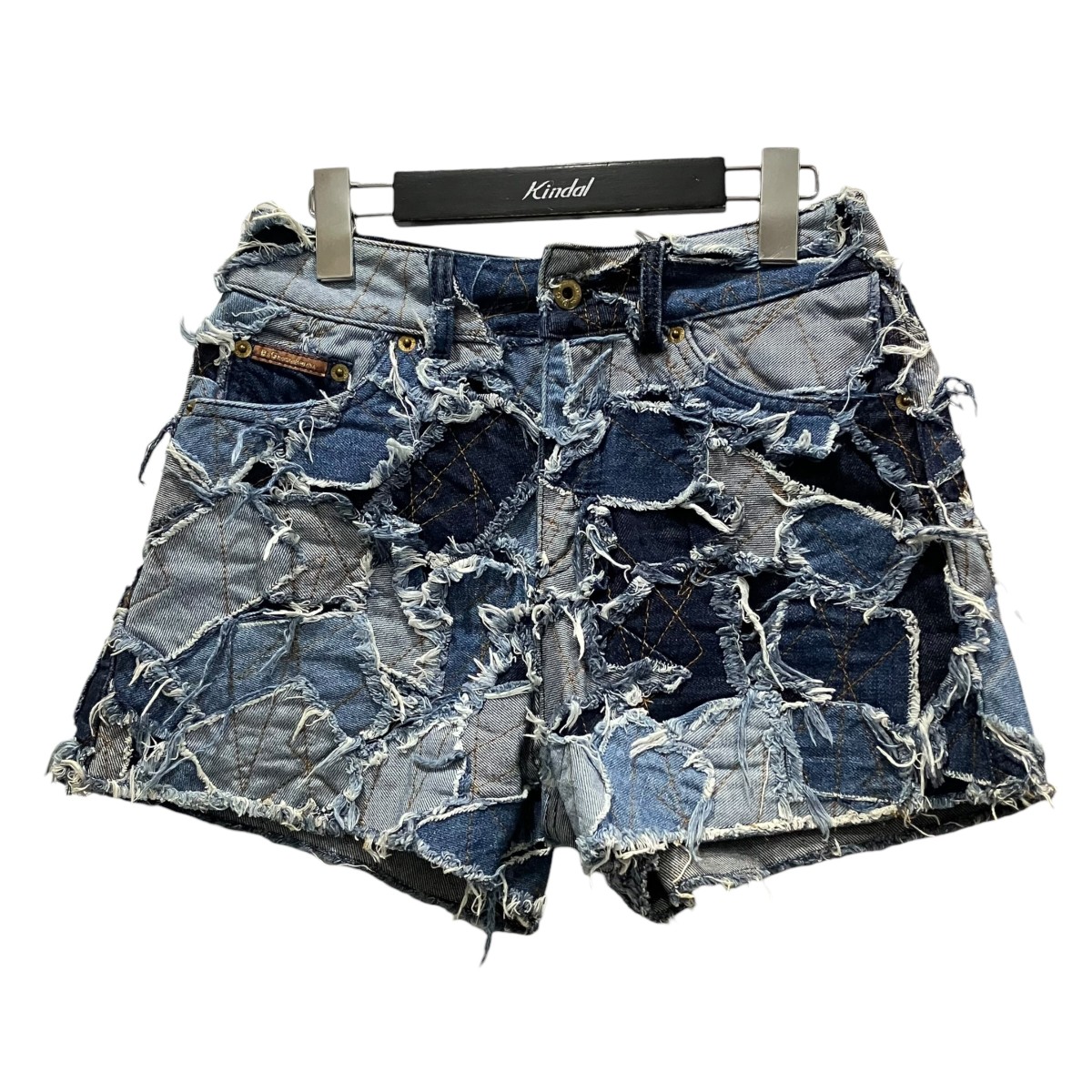 【中古】D＆G パッチワークデニムショーツ S50197 インディゴ 大きさ：25 【070626】（ディーアンドジー（ドルチェ＆ガッバーナ））