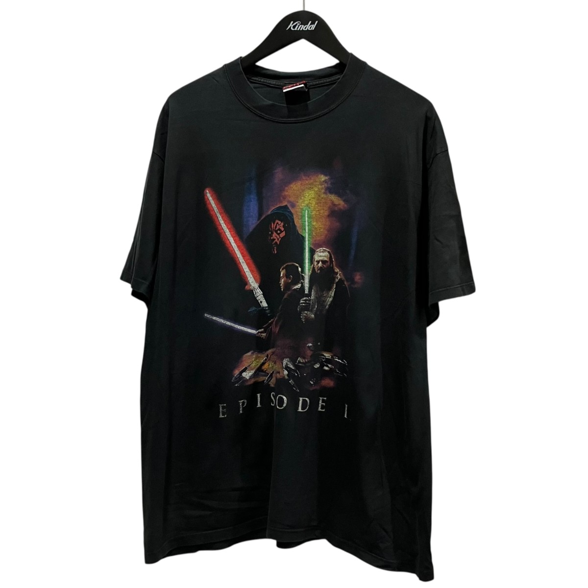 【中古】VINTAGE 90’s JERZEES STAR WARS ヴィンテージティーシャツ 黒いこと 大きさ：XL 【070626】（ヴィンテージ）