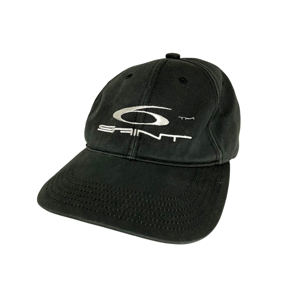 【中古】SAINT MICHAELCAP/SAINT 6 キャップ SM-HR1-0000-091 ブラック サイズ:OS【価格見直し】|ブランド古着のカインドオル