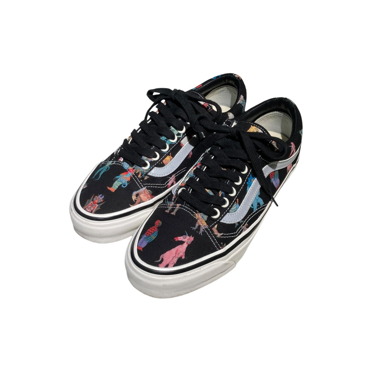 【中古】VANS×UNDERCOVER OLD SKOOL スニーカー VN000VANBLA1 黒いこと 大いさ：26.5 【070626】（バンズ×アンダー取りまかなう）