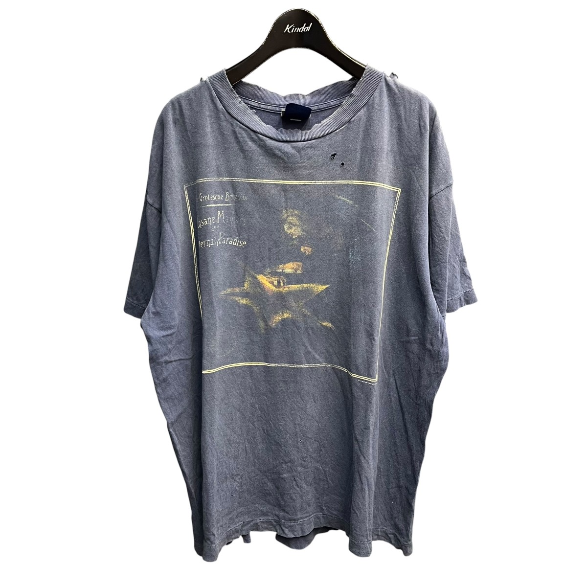 【中古】SAINT MICHAEL CP SS TEE  STAR プルオーバー SM YS1 0000 C03 米国海軍 大きさ：M 【070626】（仙マイケル）