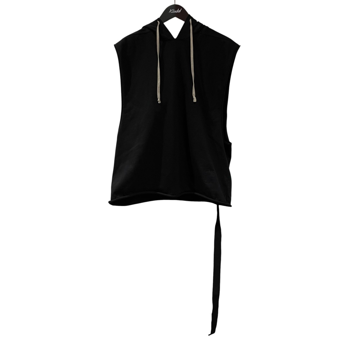 【中古】DRKSHDW 26SS HOODED TUNIC ノースリーブパーカー DU01F4165 RIGP 黒いこと 大きさ：M 【070626】（ダークシャドウ）