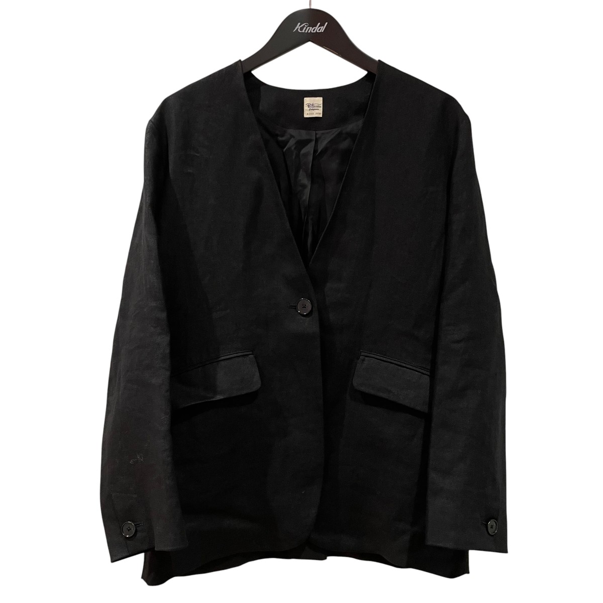 【中古】Ron Herman 否色つや上衣 4110400043 黒いこと 大きさ：XS 【070626】（ロンハーマン）