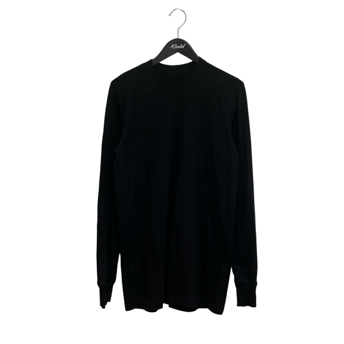 【中古】RICK OWENS Level LS T 長袖ティーシャツ RU01C4266-JA 黒いこと 大きさ：S 【070626】（リックオウエンス）