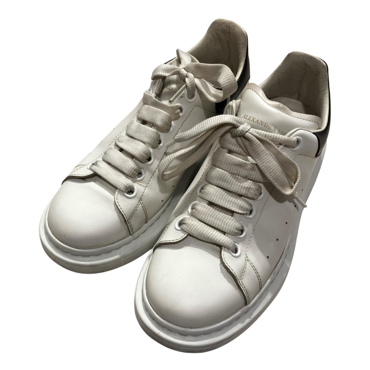 【中古】ALEXANDER McQUEEN スニーカー 441631 白いこと 大きさ：40 1/2 【070626】（アレキサンダーマックイーン）
