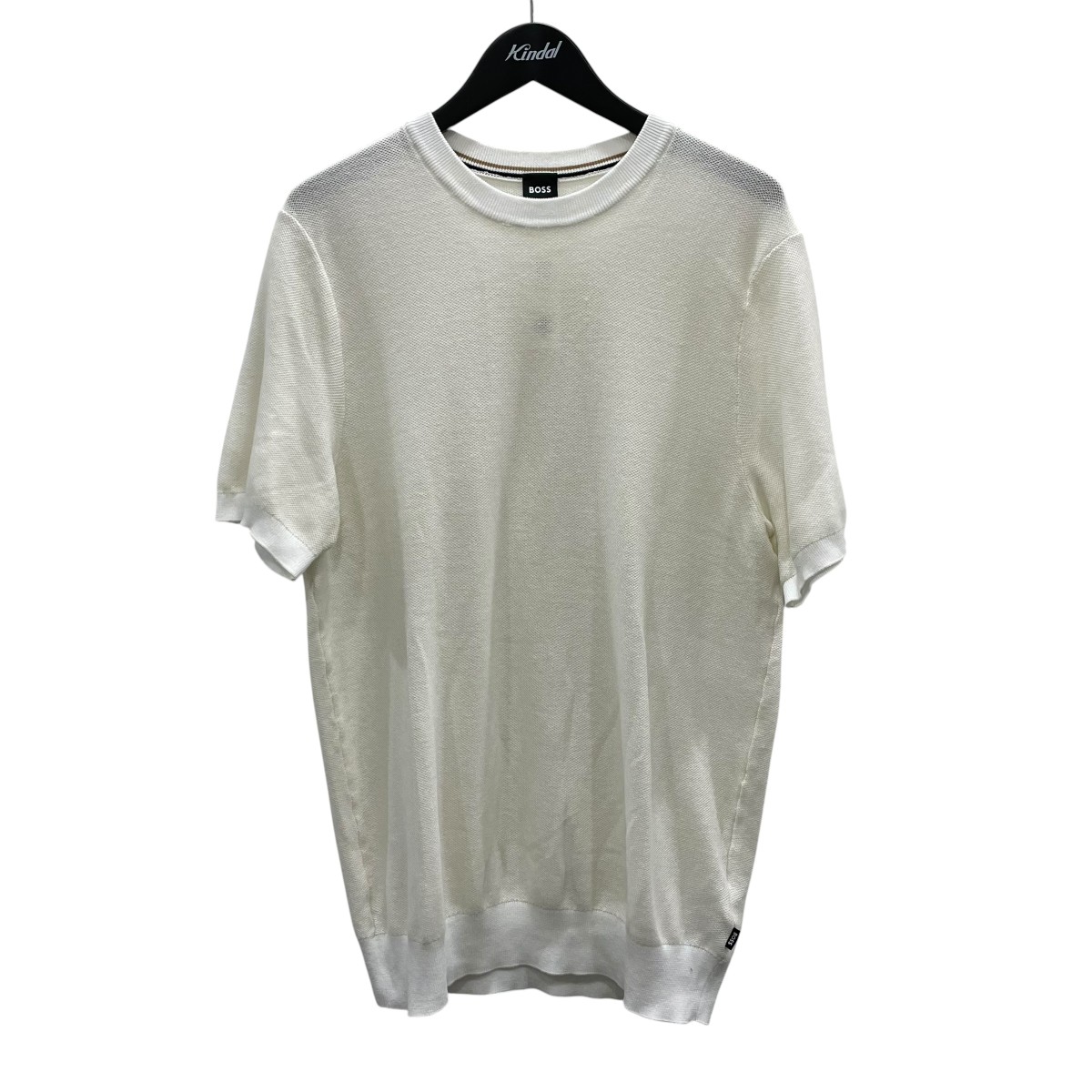 【中古】BOSS 半袖カットソー 10258329 ベージュ 大きさ：L 【080626】（主任者）