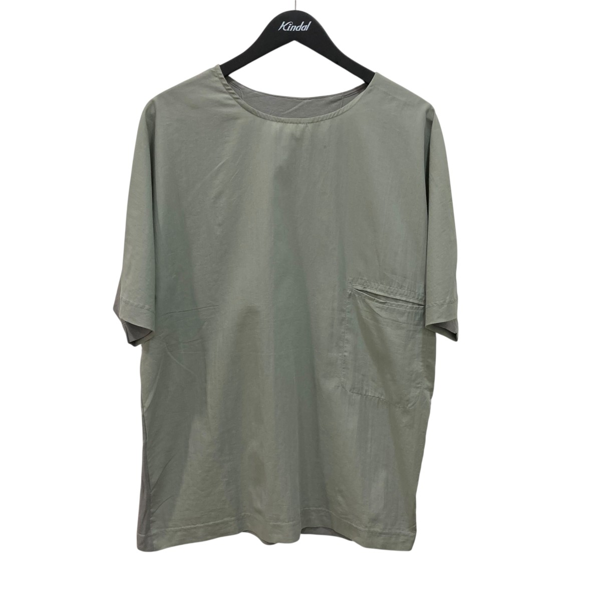 【中古】LEMAIRE 衣嚢プルオーバー 点火装置薄墨色 大きさ：XS 【080626】（ルメール）