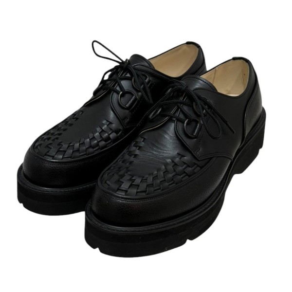 【中古】foot the coacher D-RING BRAIDED (MONOLITH) FTC2412010 黒いこと 大きさ：9 【070626】（フットザコーチャー）
