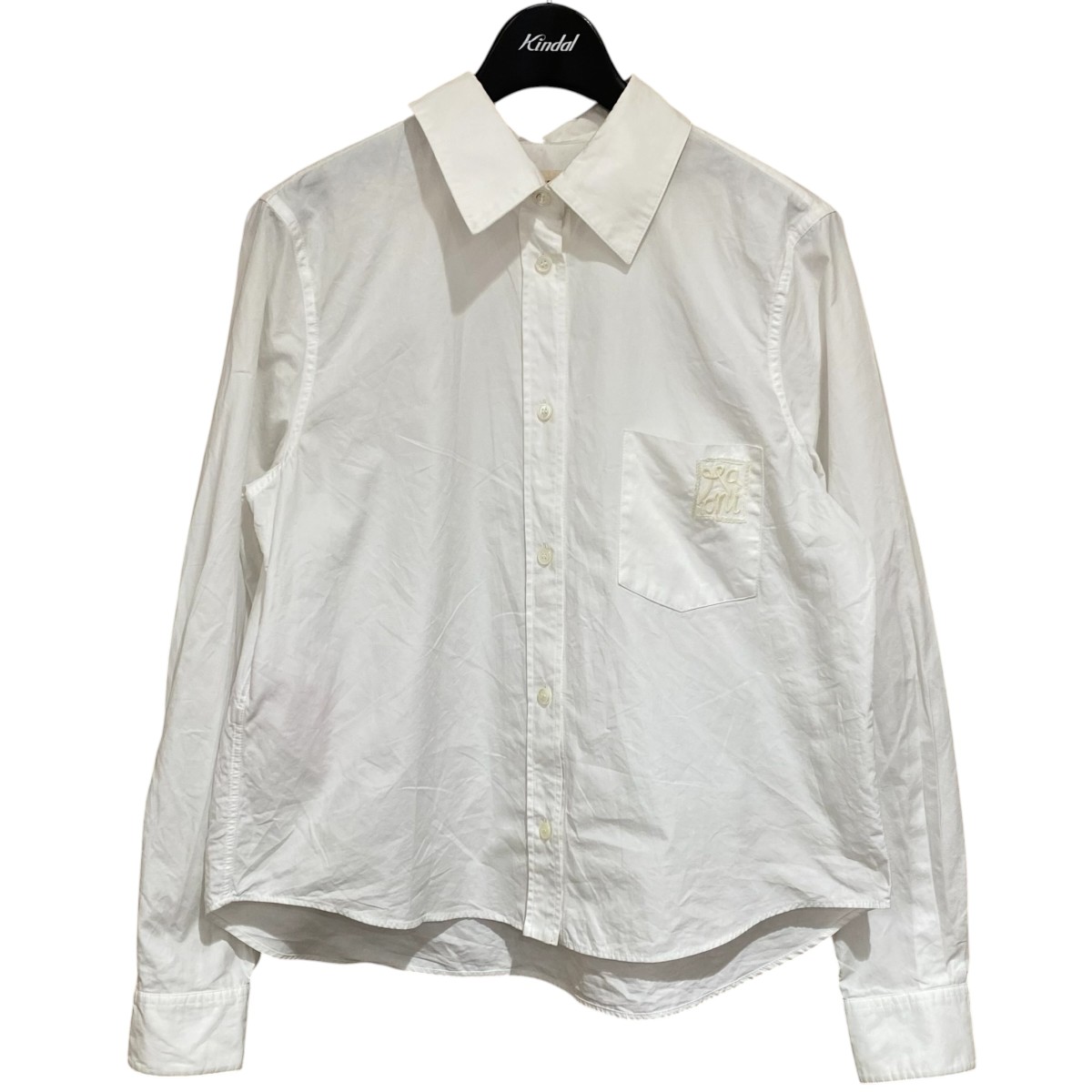 【中古】MARNI トップ CAMA0661S3 白いこと 大きさ：38 【070626】（マルニ）