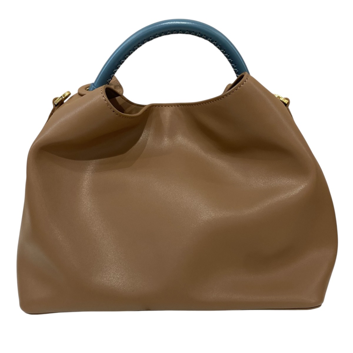 【中古】elleme ショルダーバッグ 赤銅色 【070626】（エレメ）