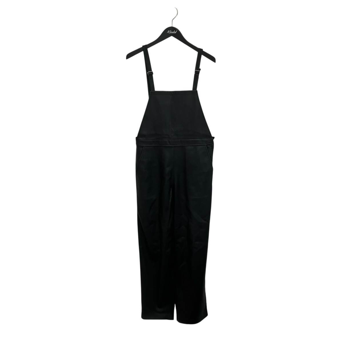 【中古】MACPHEE 26SS レザーライク 上っ張り 12-06-61-06001 黒いこと 大きさ：34 【070626】（マカフィー）