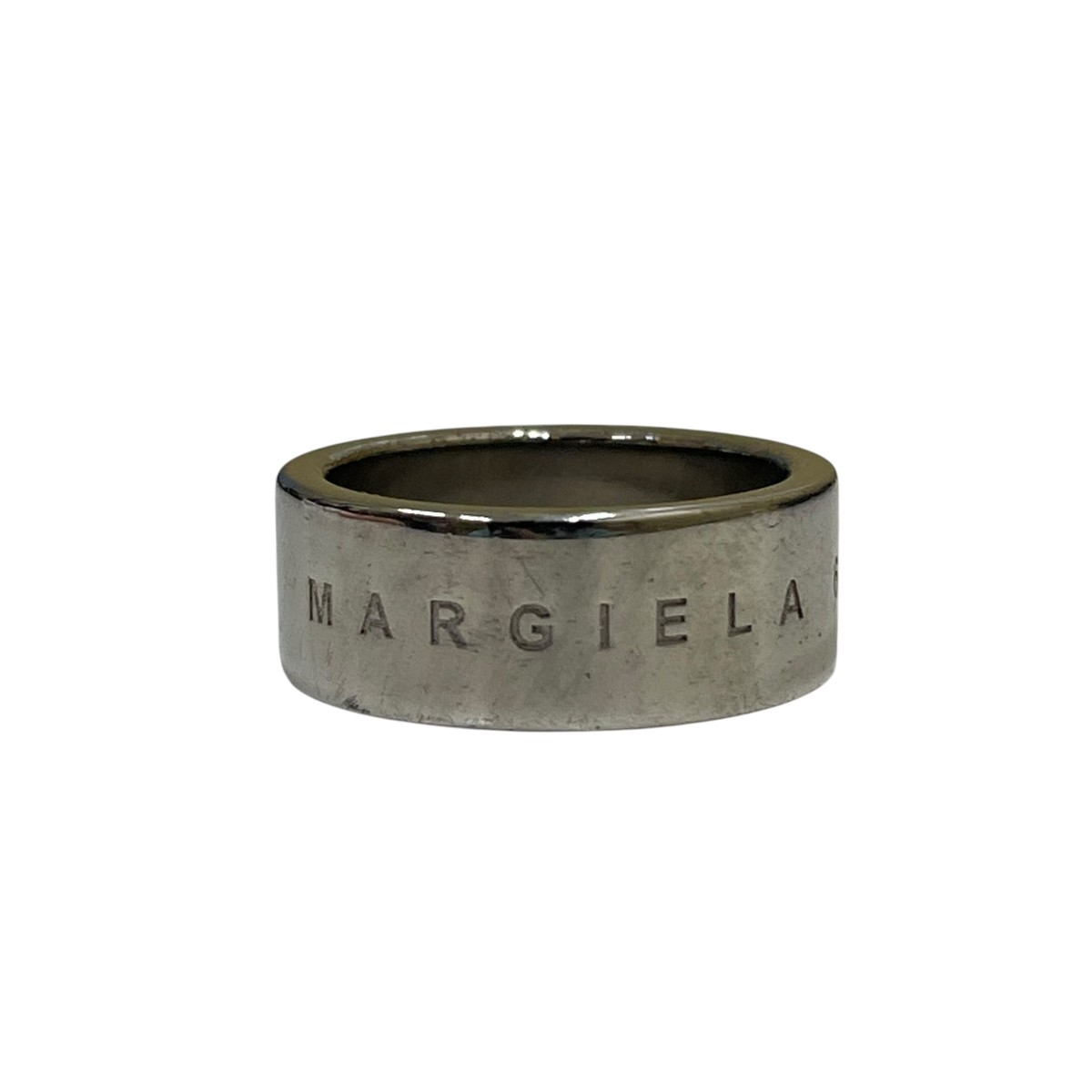 【中古】MM6 Maison Margiela 輪っか SM6UQ0036 しろがね色 大きさ：14号 【070626】（マルタンマルジェラ）