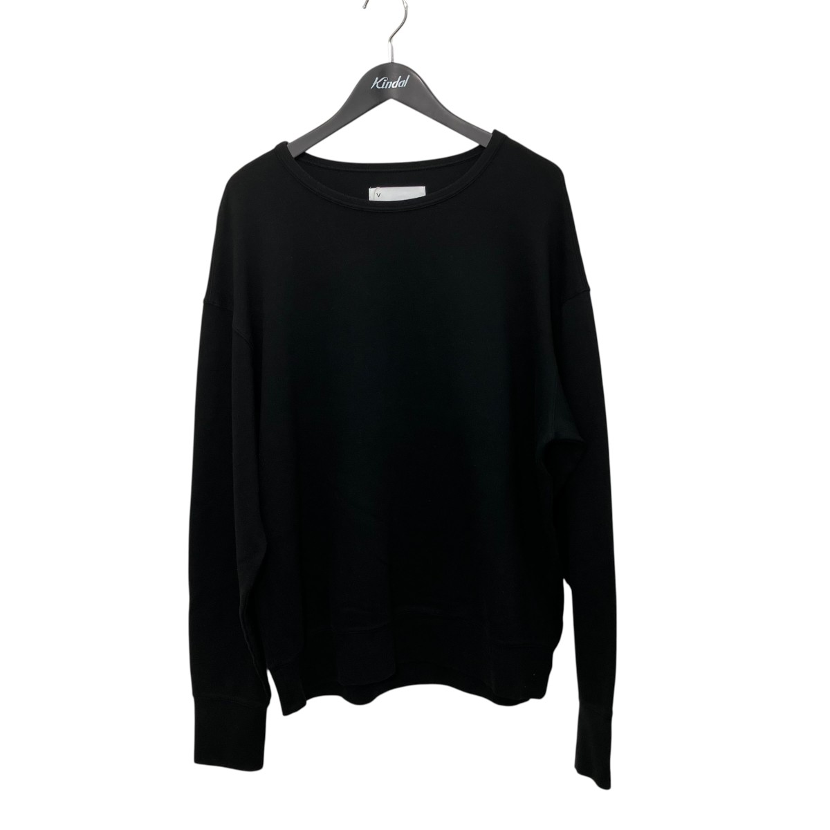 【中古】VOAAOV DUALWARM CREW NECK TOPS KNIT クルーネックカットソー VOTP-M51 黒いこと 大きさ：2 【080626】（ヴォアーブ）
